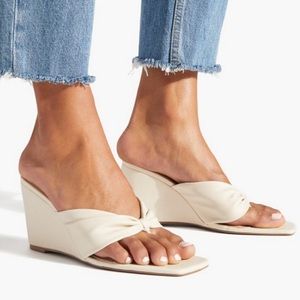 Slip On Thong Wedge Sandal